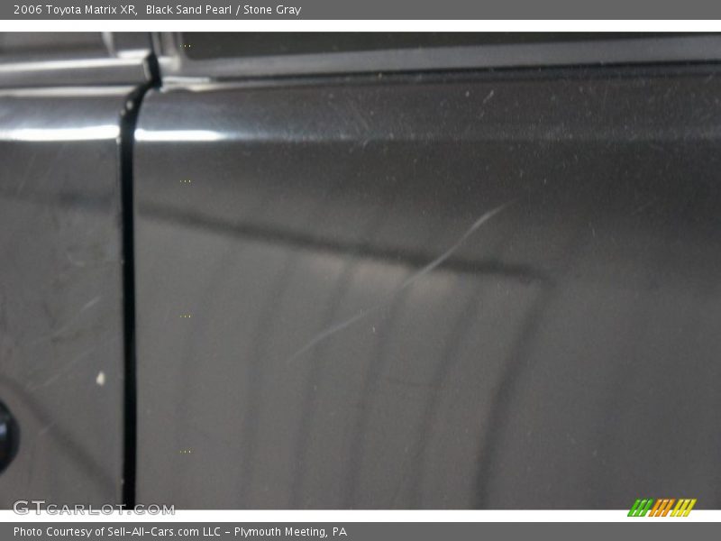 Black Sand Pearl / Stone Gray 2006 Toyota Matrix XR