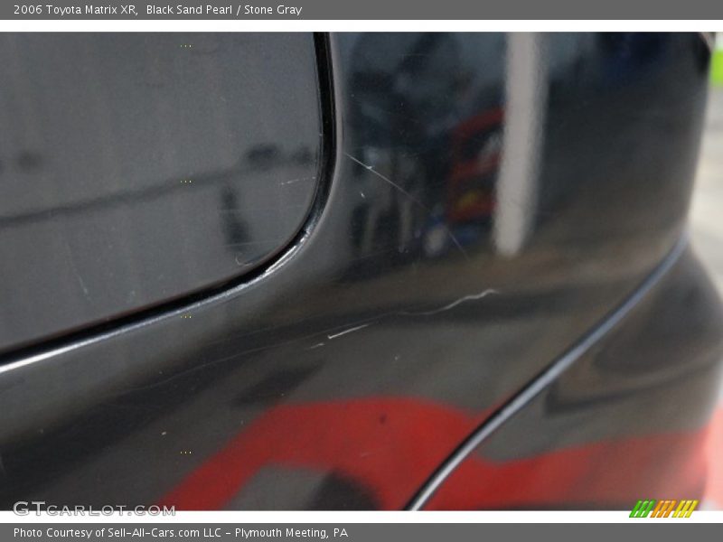Black Sand Pearl / Stone Gray 2006 Toyota Matrix XR
