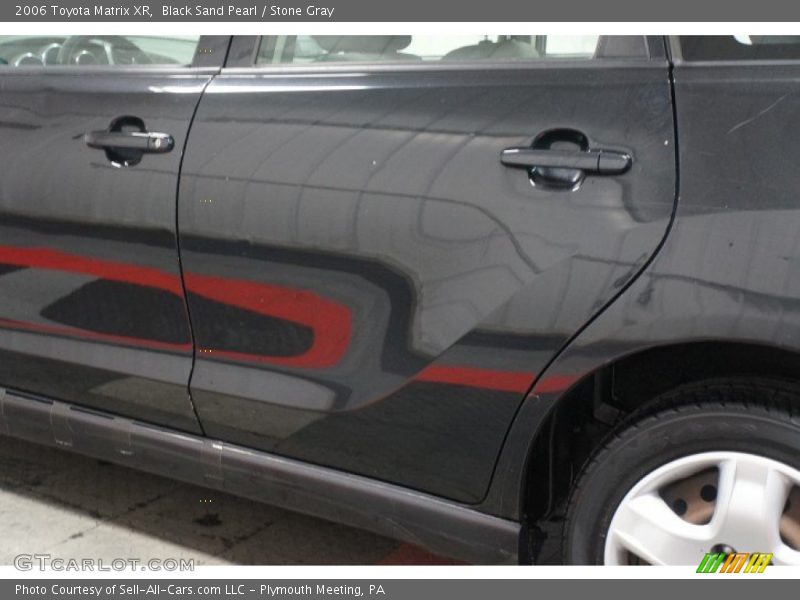 Black Sand Pearl / Stone Gray 2006 Toyota Matrix XR
