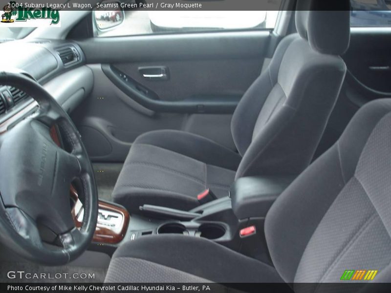 Seamist Green Pearl / Gray Moquette 2004 Subaru Legacy L Wagon