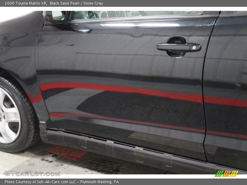 Black Sand Pearl / Stone Gray 2006 Toyota Matrix XR