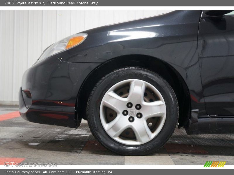 Black Sand Pearl / Stone Gray 2006 Toyota Matrix XR