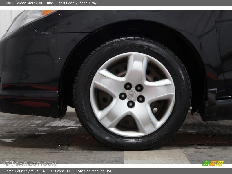 Black Sand Pearl / Stone Gray 2006 Toyota Matrix XR