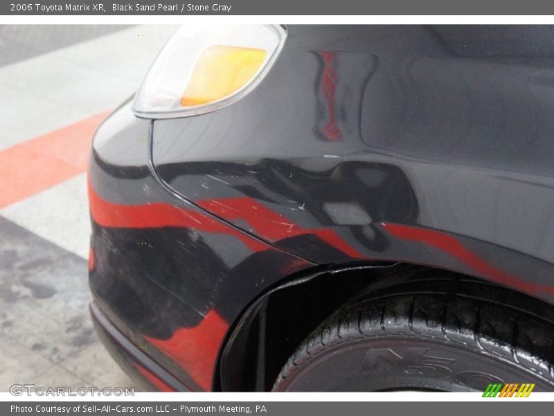 Black Sand Pearl / Stone Gray 2006 Toyota Matrix XR
