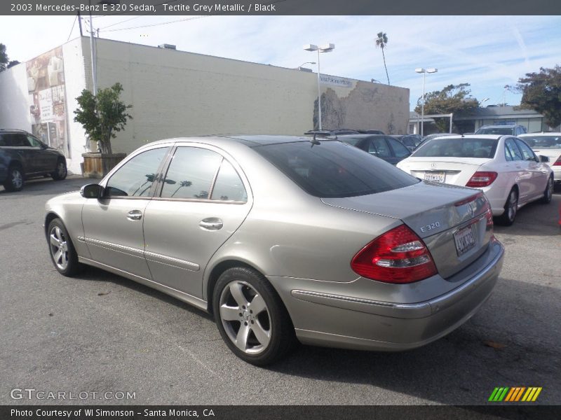 Tectite Grey Metallic / Black 2003 Mercedes-Benz E 320 Sedan