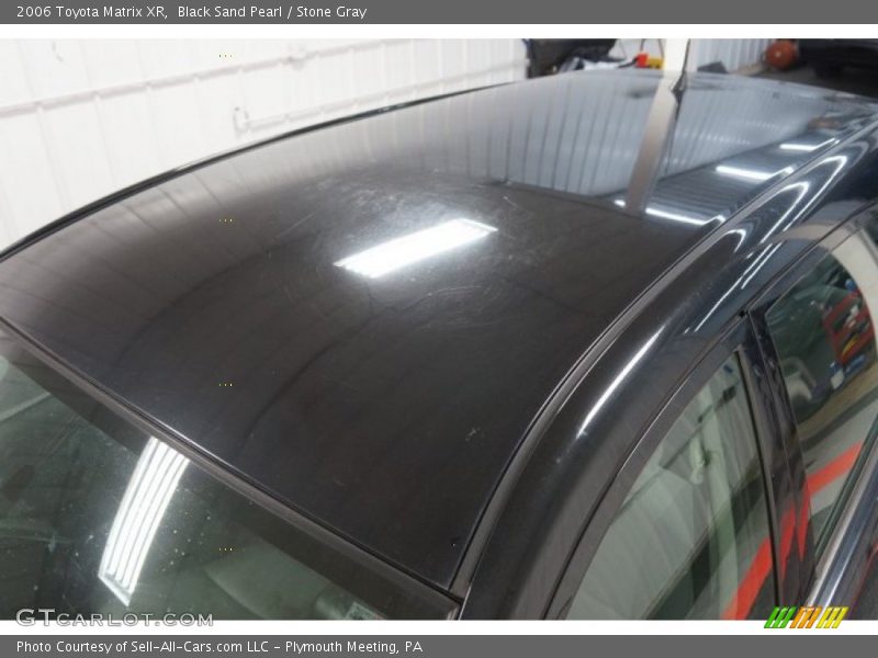 Black Sand Pearl / Stone Gray 2006 Toyota Matrix XR