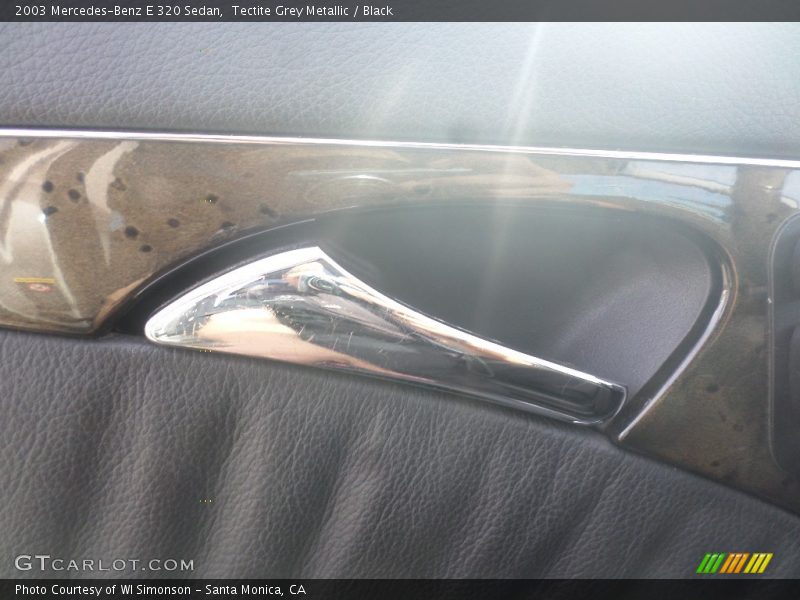 Tectite Grey Metallic / Black 2003 Mercedes-Benz E 320 Sedan