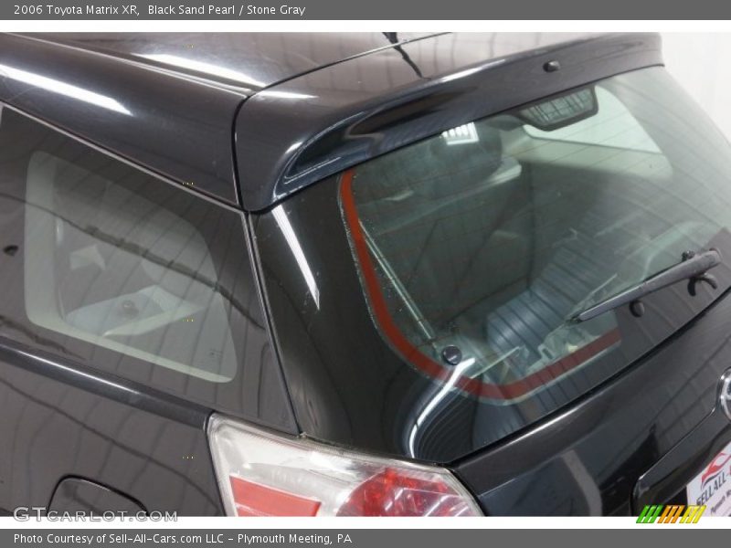 Black Sand Pearl / Stone Gray 2006 Toyota Matrix XR