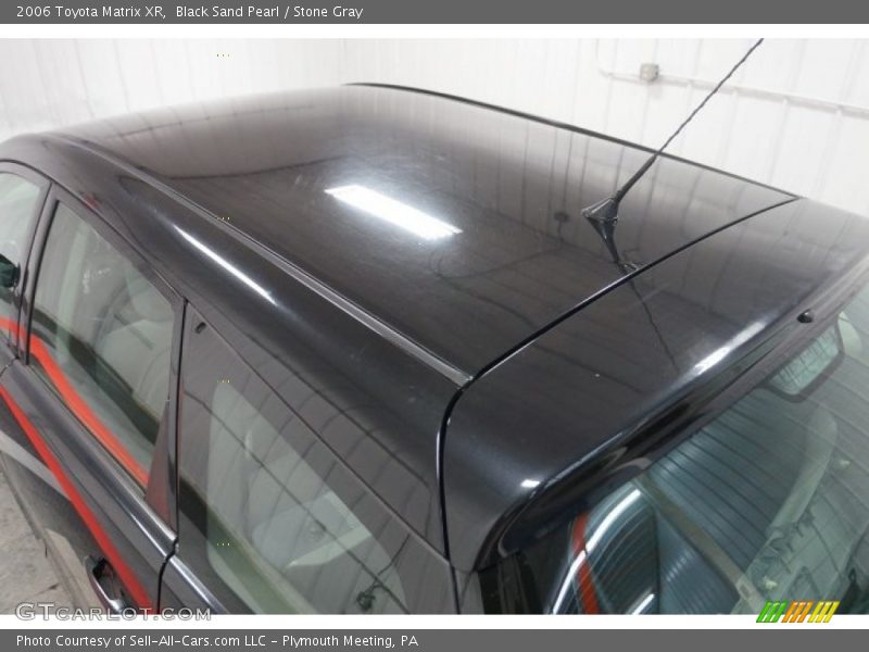Black Sand Pearl / Stone Gray 2006 Toyota Matrix XR