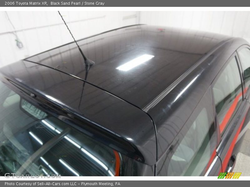 Black Sand Pearl / Stone Gray 2006 Toyota Matrix XR