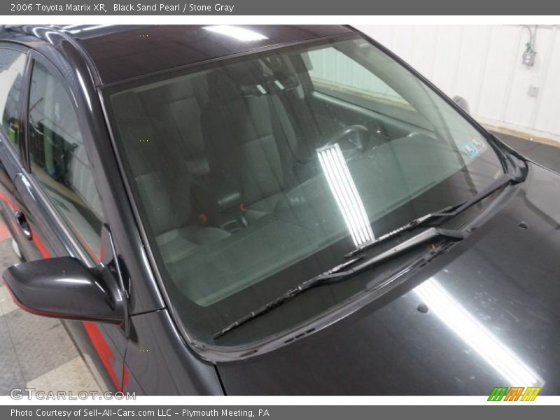 Black Sand Pearl / Stone Gray 2006 Toyota Matrix XR