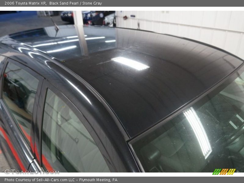Black Sand Pearl / Stone Gray 2006 Toyota Matrix XR