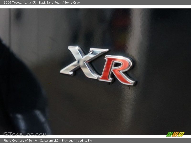 Black Sand Pearl / Stone Gray 2006 Toyota Matrix XR