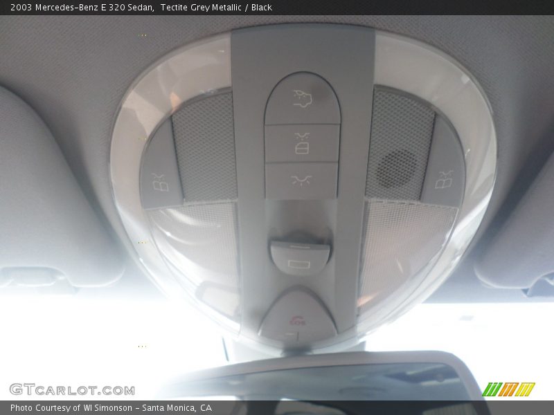 Tectite Grey Metallic / Black 2003 Mercedes-Benz E 320 Sedan