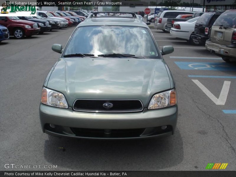 Seamist Green Pearl / Gray Moquette 2004 Subaru Legacy L Wagon