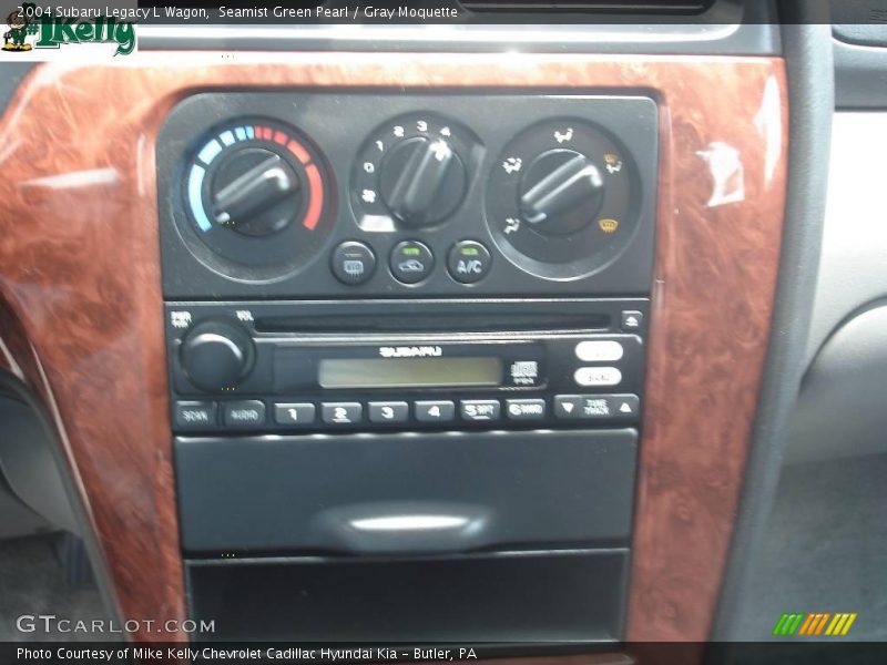Seamist Green Pearl / Gray Moquette 2004 Subaru Legacy L Wagon