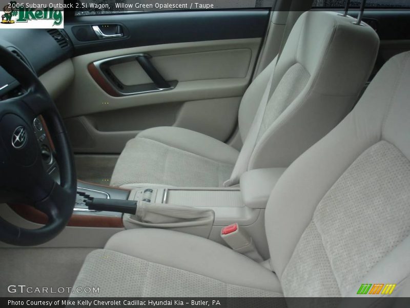 Willow Green Opalescent / Taupe 2006 Subaru Outback 2.5i Wagon
