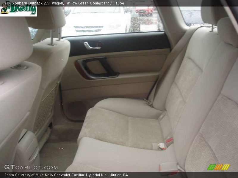Willow Green Opalescent / Taupe 2006 Subaru Outback 2.5i Wagon