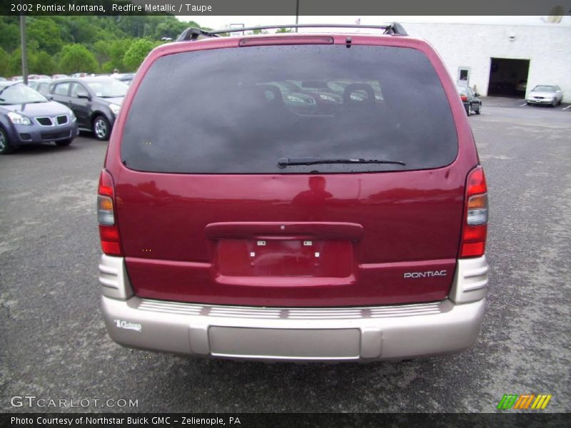 Redfire Metallic / Taupe 2002 Pontiac Montana