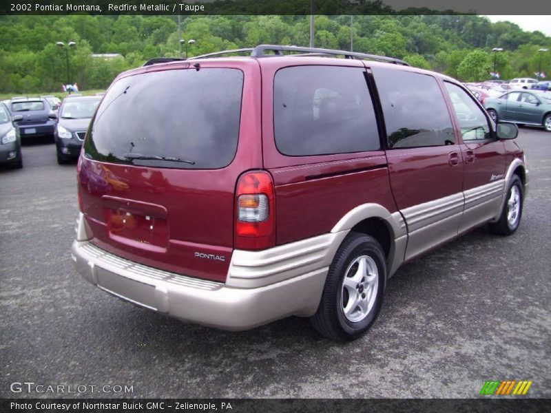 Redfire Metallic / Taupe 2002 Pontiac Montana