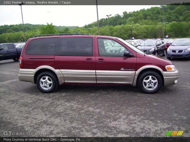 Redfire Metallic / Taupe 2002 Pontiac Montana