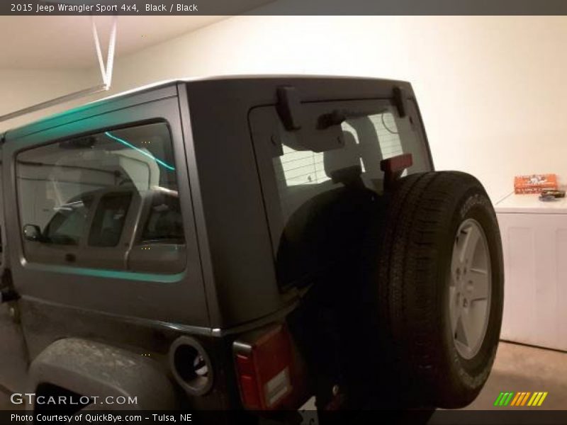 Black / Black 2015 Jeep Wrangler Sport 4x4