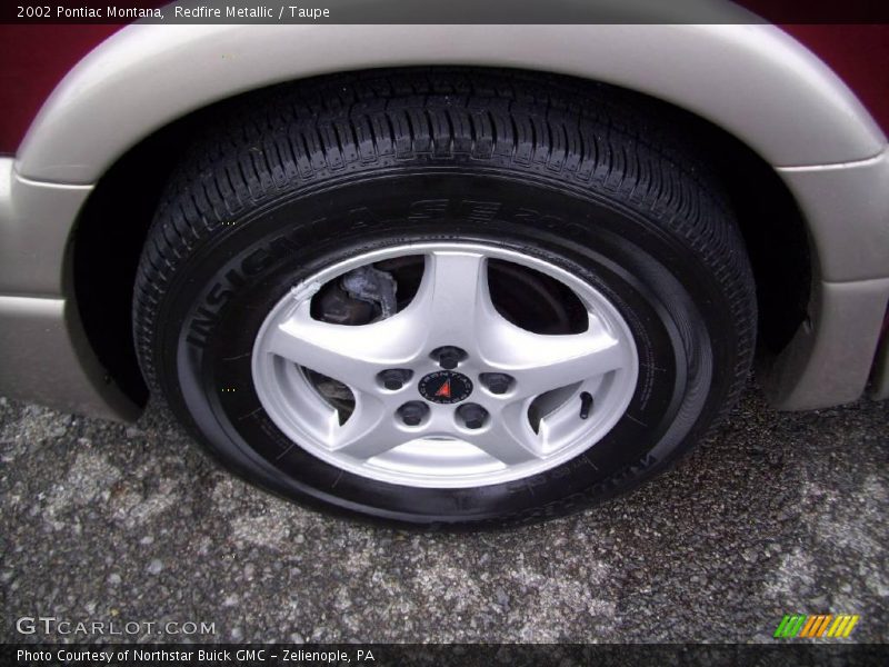 Redfire Metallic / Taupe 2002 Pontiac Montana