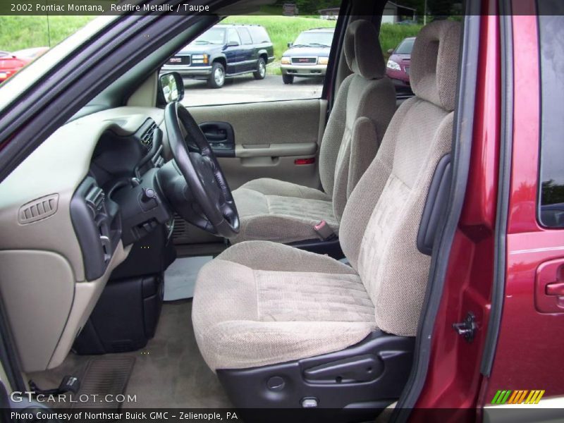Redfire Metallic / Taupe 2002 Pontiac Montana