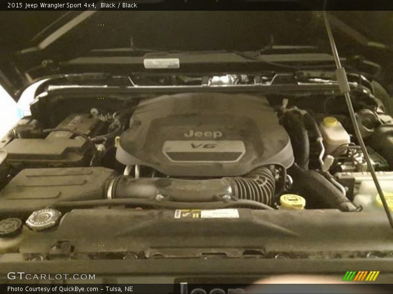 Black / Black 2015 Jeep Wrangler Sport 4x4