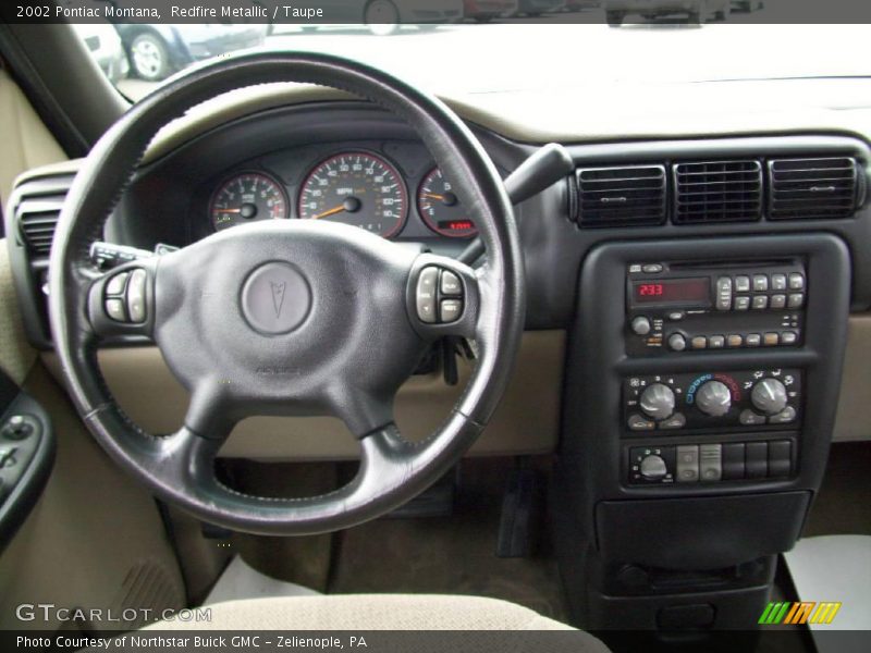 Redfire Metallic / Taupe 2002 Pontiac Montana