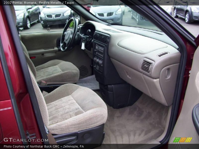 Redfire Metallic / Taupe 2002 Pontiac Montana