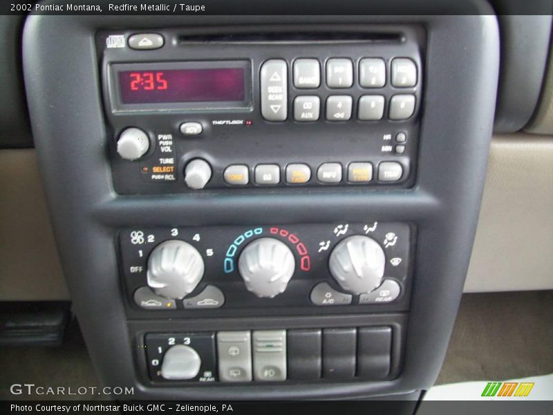 Redfire Metallic / Taupe 2002 Pontiac Montana