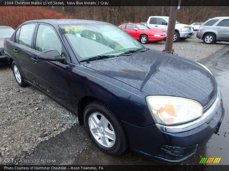Front 3/4 View of 2004 Malibu LS V6 Sedan