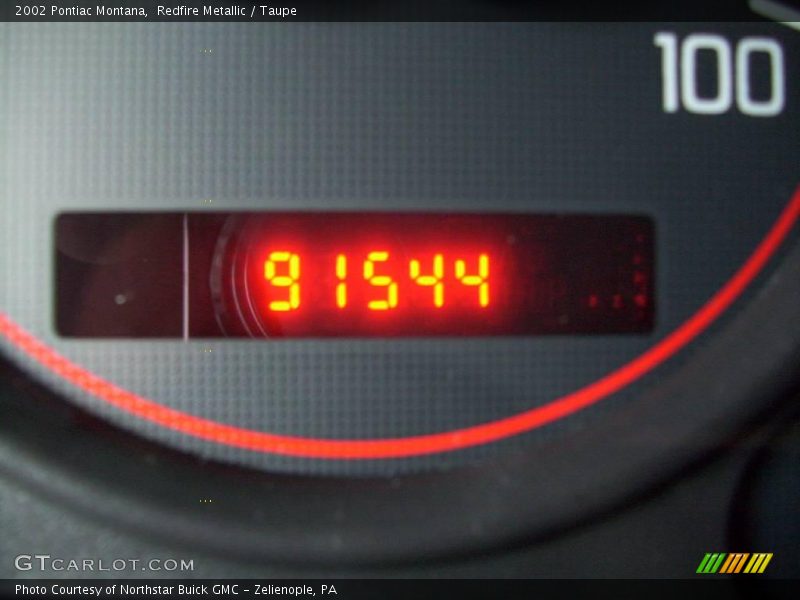 Redfire Metallic / Taupe 2002 Pontiac Montana