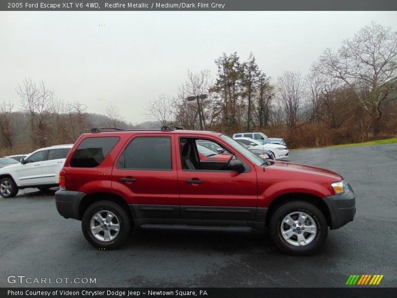 Redfire Metallic / Medium/Dark Flint Grey 2005 Ford Escape XLT V6 4WD
