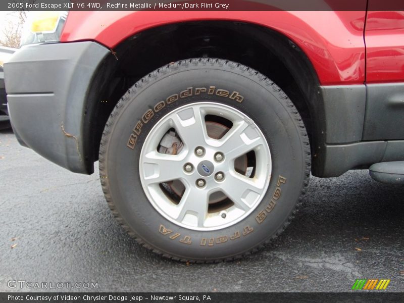 Redfire Metallic / Medium/Dark Flint Grey 2005 Ford Escape XLT V6 4WD