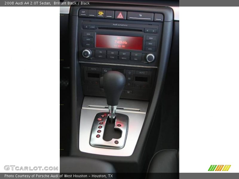 Brilliant Black / Black 2008 Audi A4 2.0T Sedan