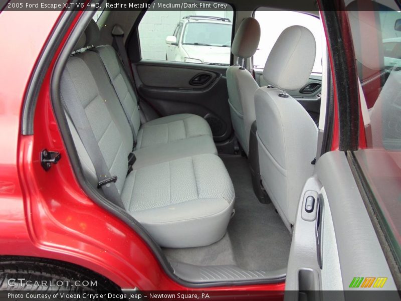 Redfire Metallic / Medium/Dark Flint Grey 2005 Ford Escape XLT V6 4WD