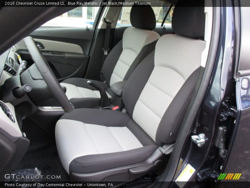 Blue Ray Metallic / Jet Black/Medium Titanium 2016 Chevrolet Cruze Limited LS