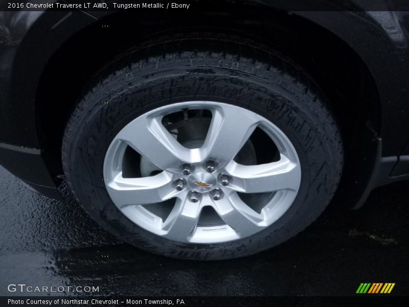 Tungsten Metallic / Ebony 2016 Chevrolet Traverse LT AWD
