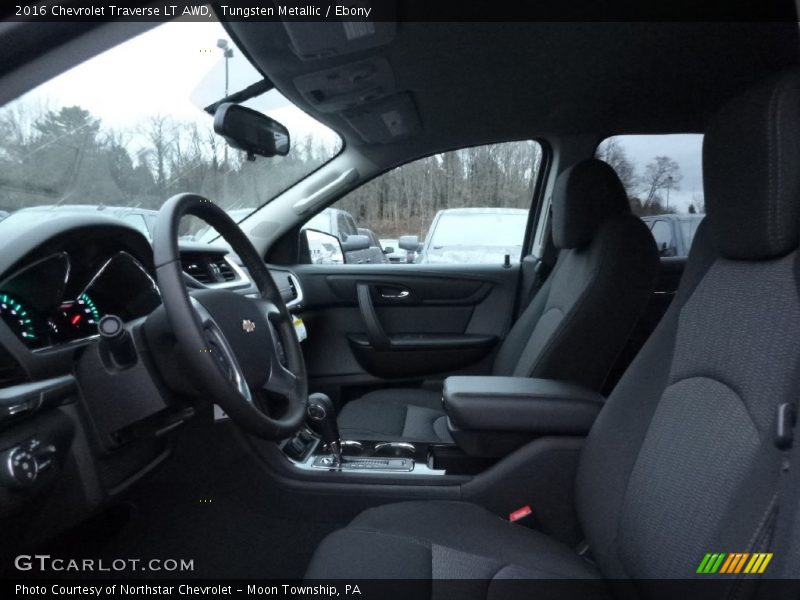 Tungsten Metallic / Ebony 2016 Chevrolet Traverse LT AWD