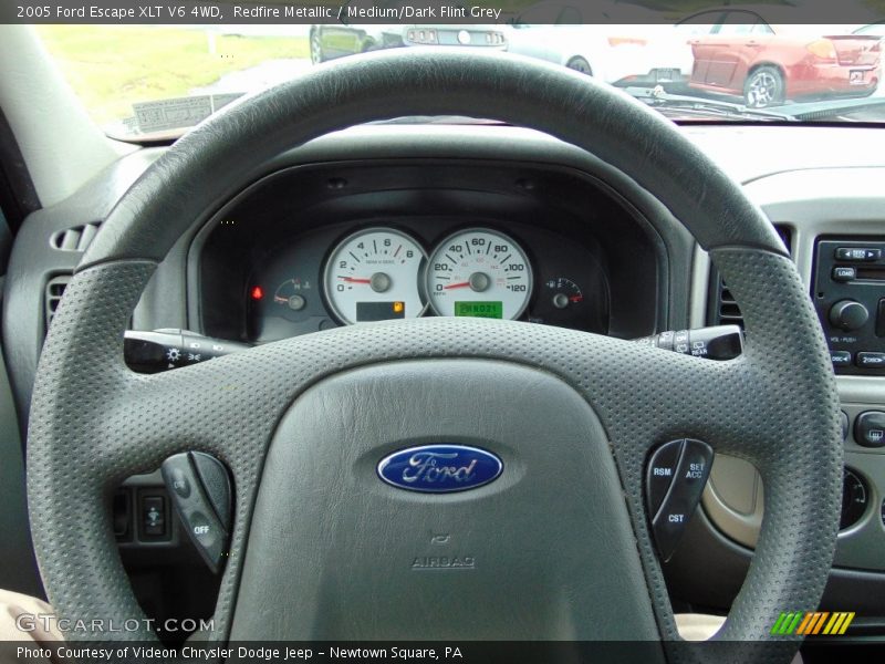 Redfire Metallic / Medium/Dark Flint Grey 2005 Ford Escape XLT V6 4WD