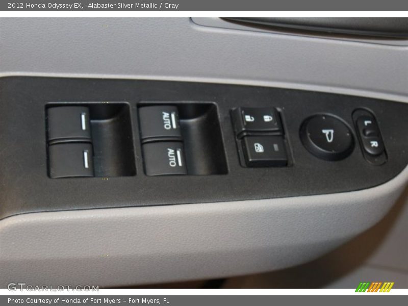 Alabaster Silver Metallic / Gray 2012 Honda Odyssey EX