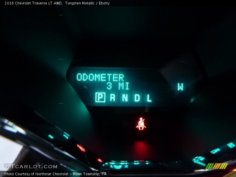Tungsten Metallic / Ebony 2016 Chevrolet Traverse LT AWD
