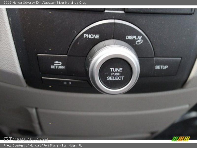 Alabaster Silver Metallic / Gray 2012 Honda Odyssey EX