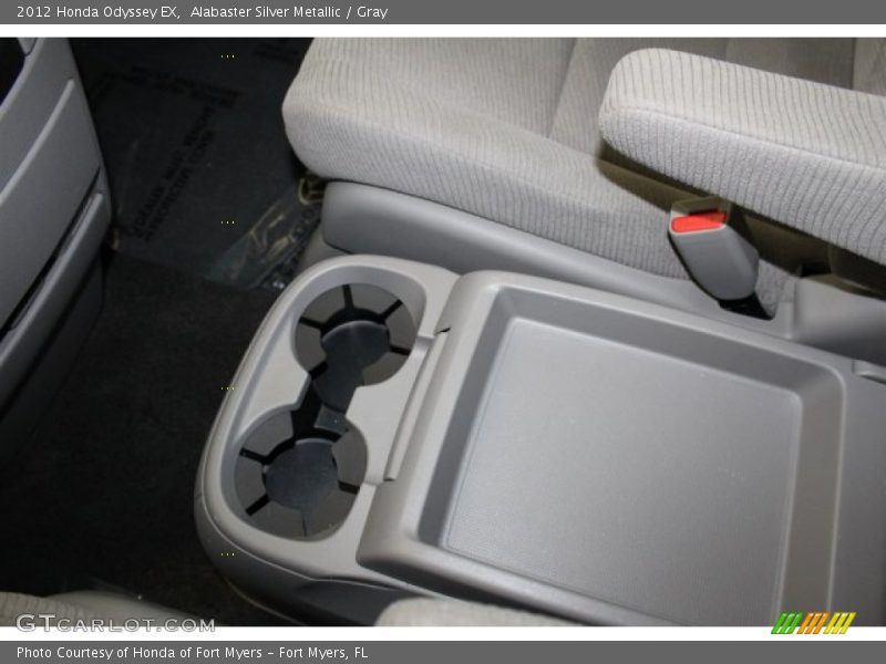 Alabaster Silver Metallic / Gray 2012 Honda Odyssey EX