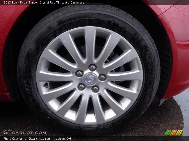 Crystal Red Tintcoat / Cashmere 2013 Buick Regal Turbo