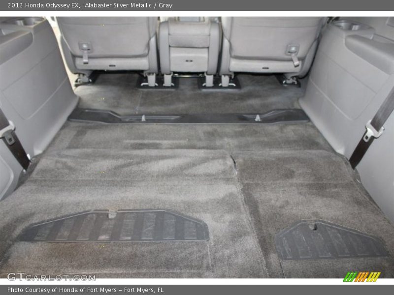 Alabaster Silver Metallic / Gray 2012 Honda Odyssey EX