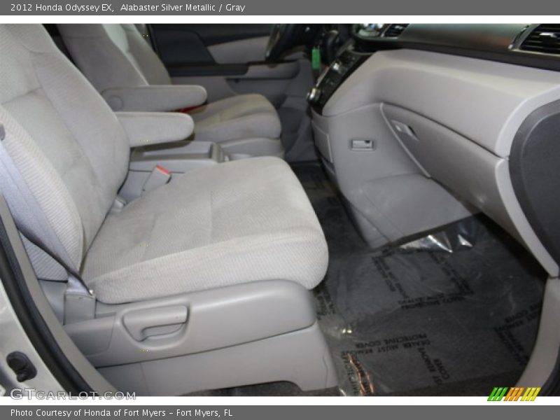 Alabaster Silver Metallic / Gray 2012 Honda Odyssey EX