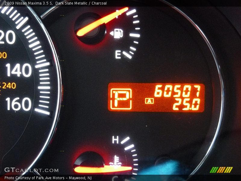 Dark Slate Metallic / Charcoal 2009 Nissan Maxima 3.5 S